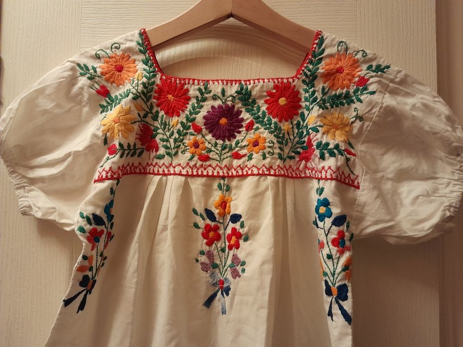 Платье  вышиванка , нэцкэ