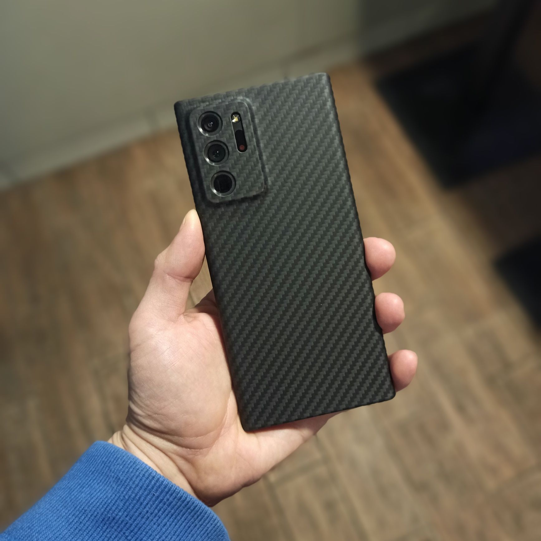 Ультратонкий карбоновый чехол Galaxy Note 20 Ultra