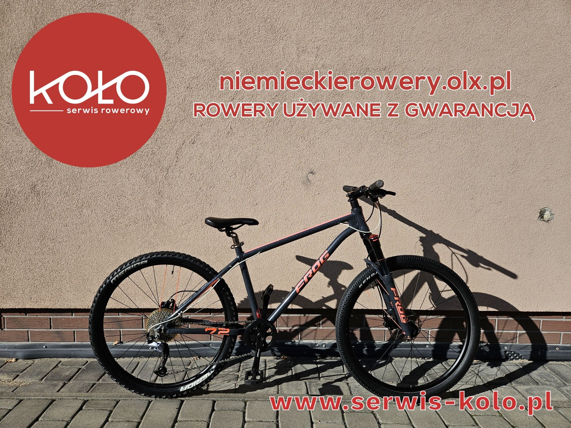 Rower dziecięcy FROG 72 koła 26 SHIMANO ALIVIO aluminium rabat WYSYŁKA
