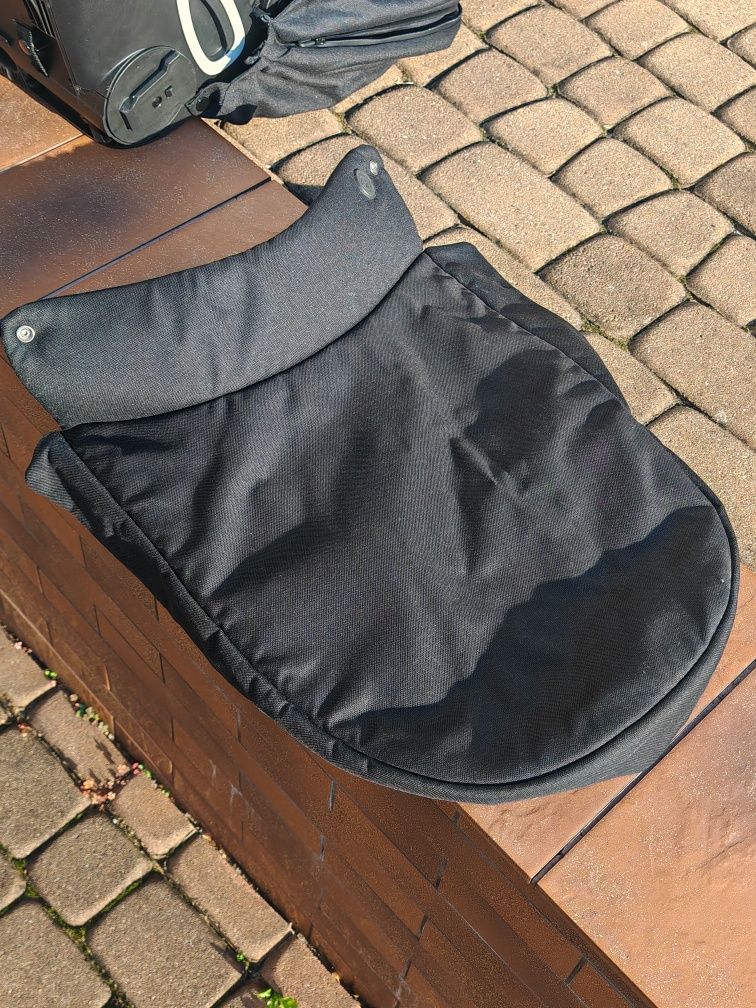Wózek Cybex Talos S Lux + gondola deep black
