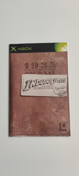 Manual Indiana Jones Emperors Tomb Xbox