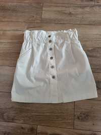 Biała krótka spódniczka Zara M
