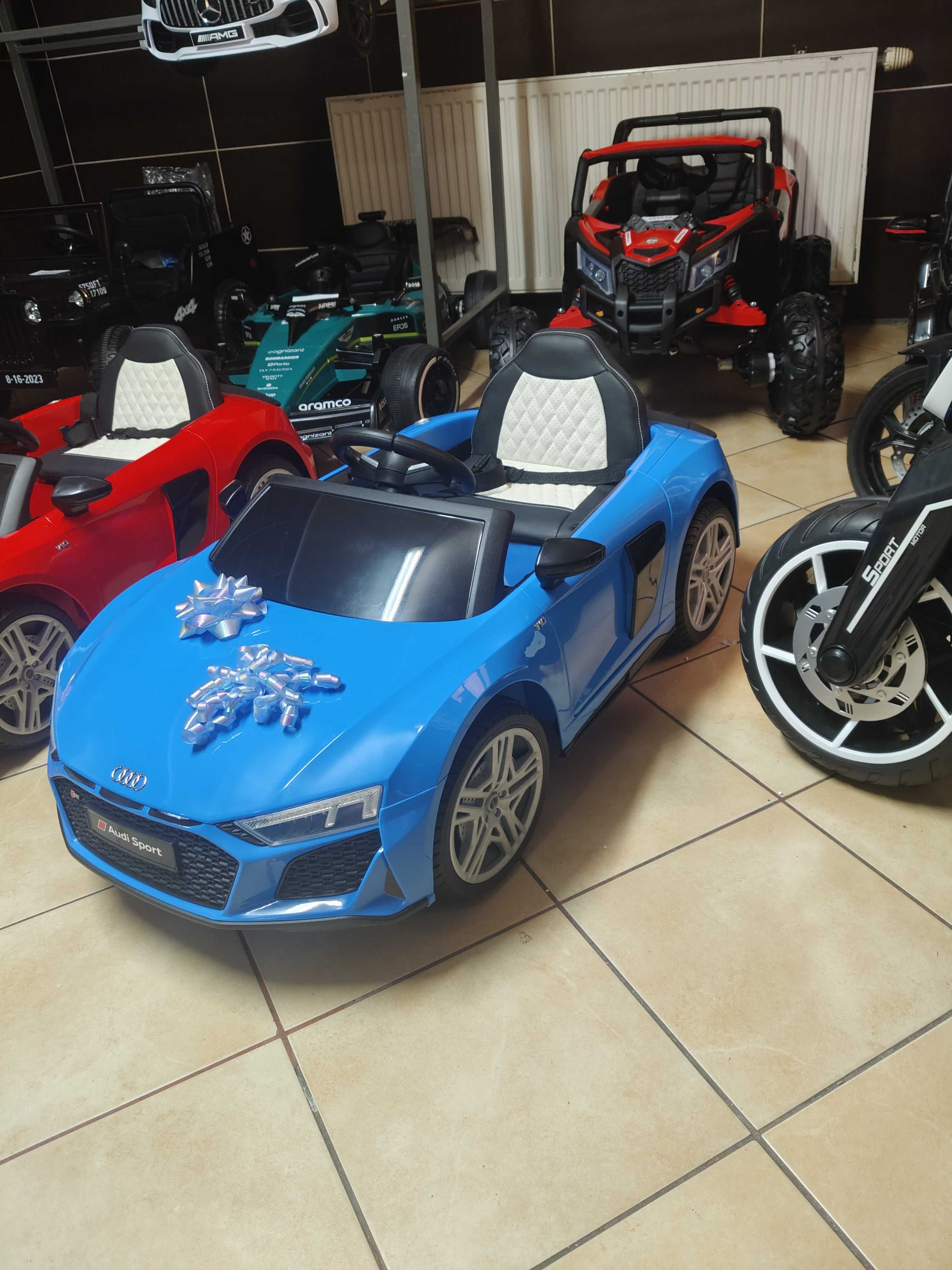 Samochód Auto AUDI R8 na akumulator dla dzieci Odbiór Wysyłka SKLEP