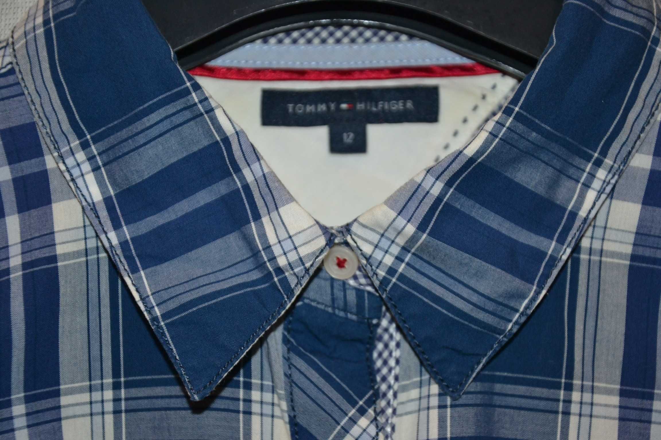 TOMMY HILFIGER New York Koszula Damska 12 Bawełna Oryginalna Jak Nowa