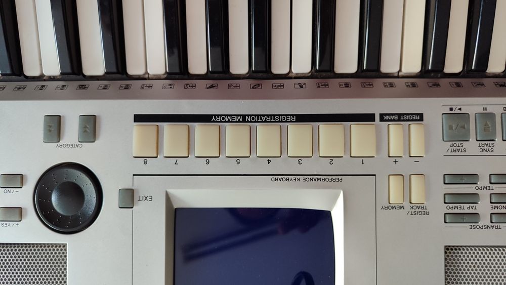 Teclado yamaha psr s 500 todo funcional