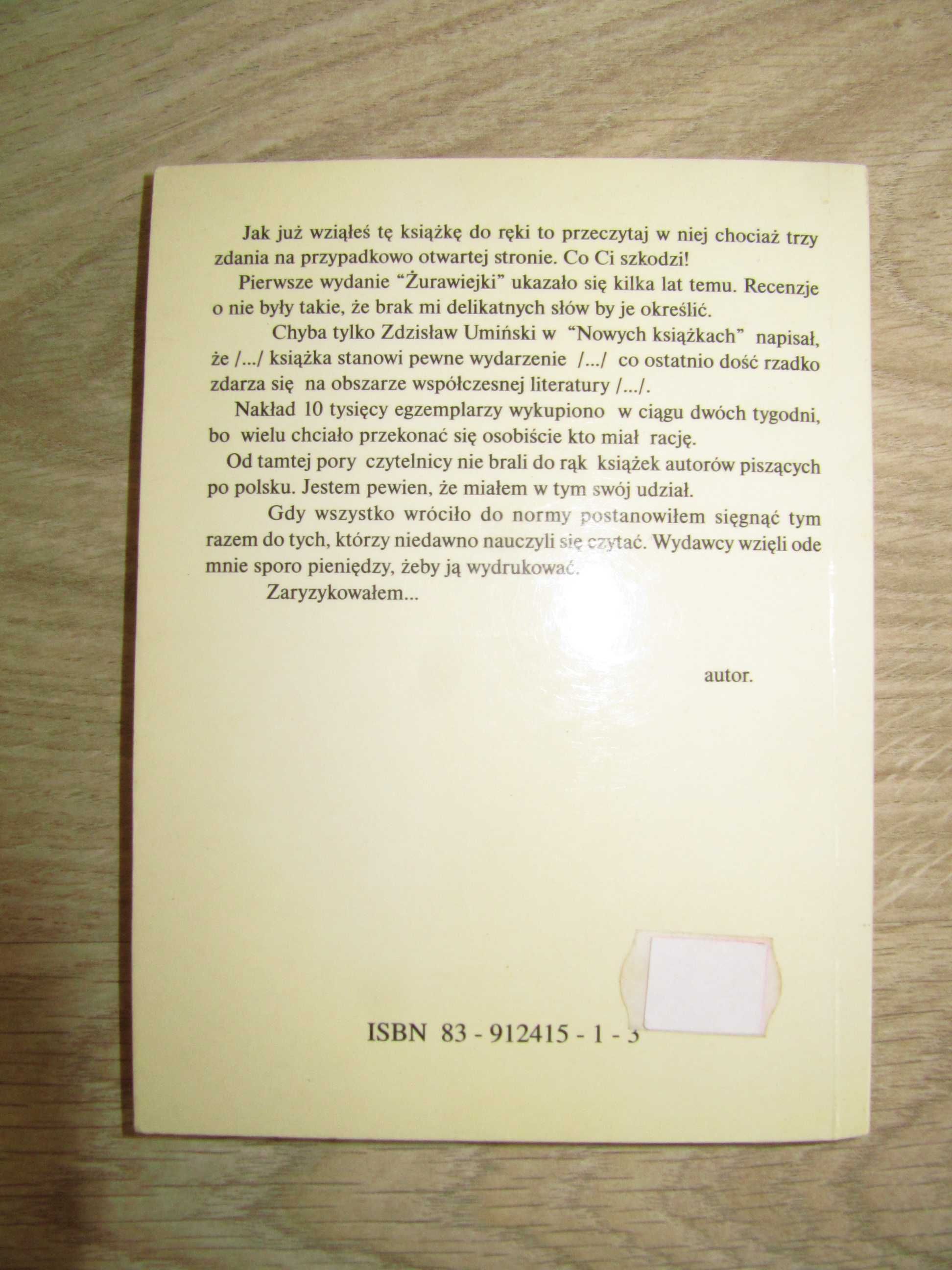 „Żurawiejka” Wiesław Rozbicki, nowa, Mokotów