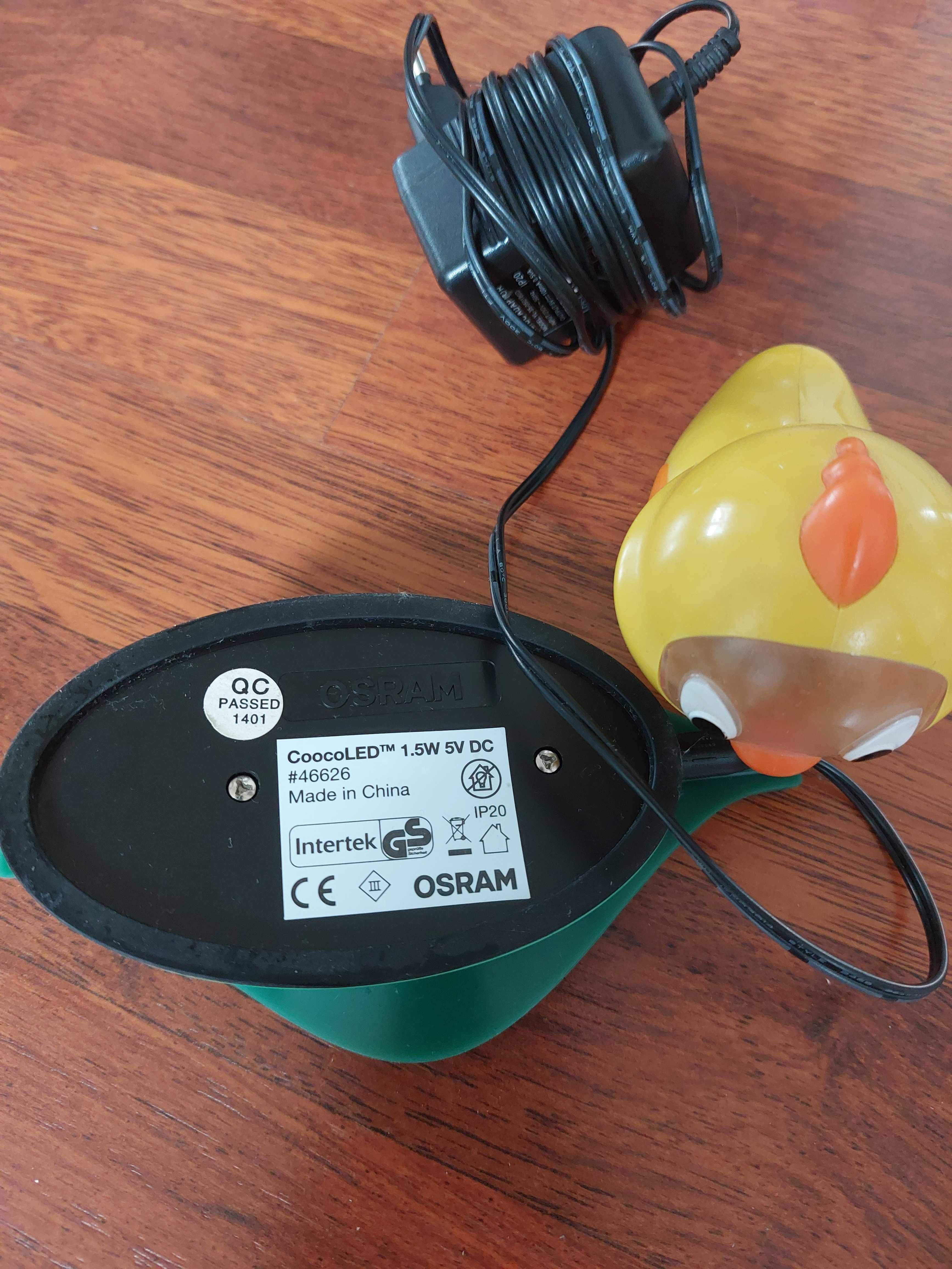 Lampka nocna LED dla dziecka Osram latarka kaczuszka