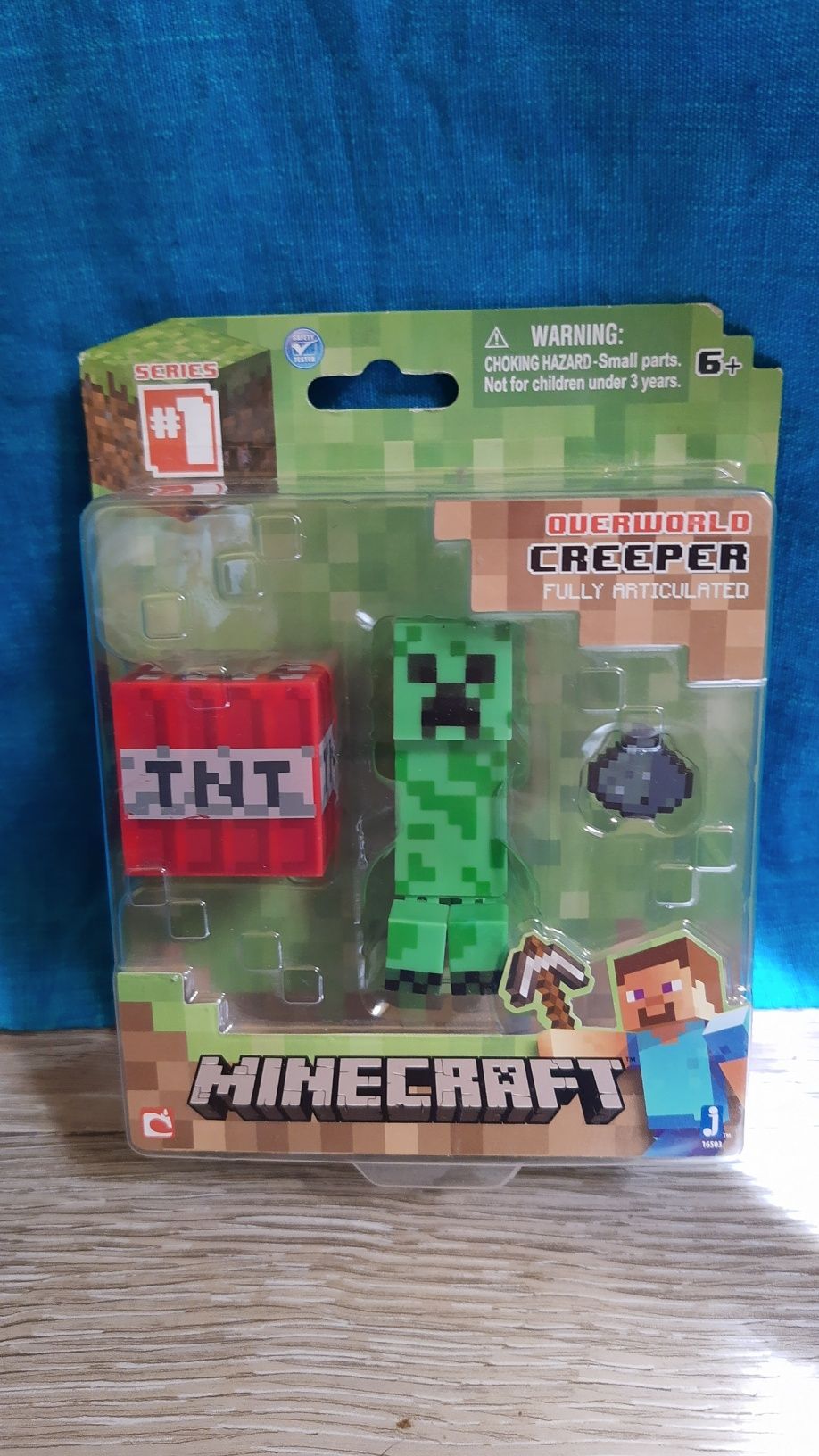 Oryginalne figurki Minecraft