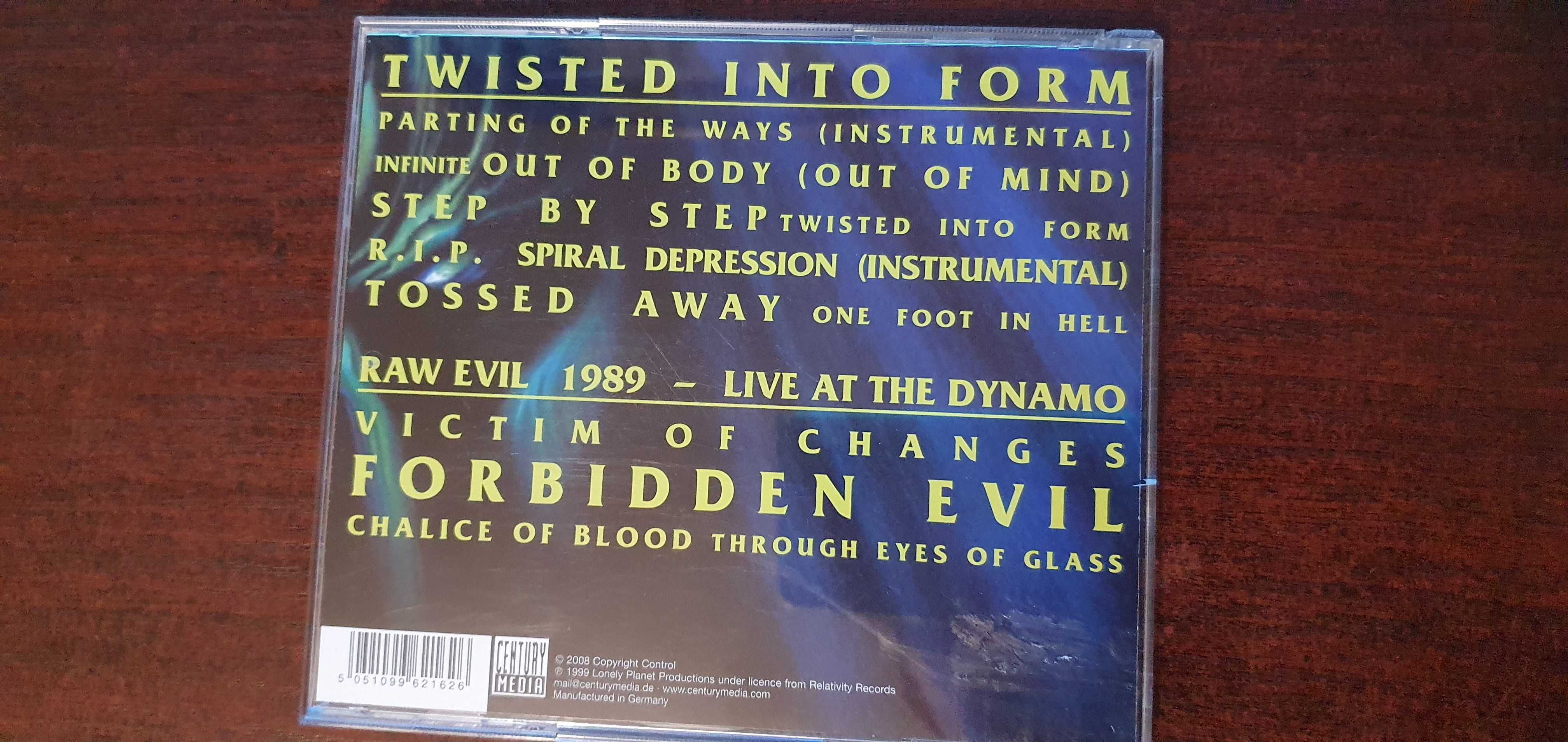 Forbidden  " Twisted into form "   thrash metal USA