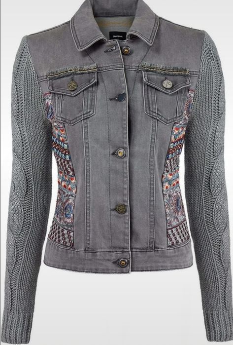 Jeansowa kurtka Desigual - r.M/38