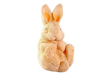 gliniana figurka królik zając