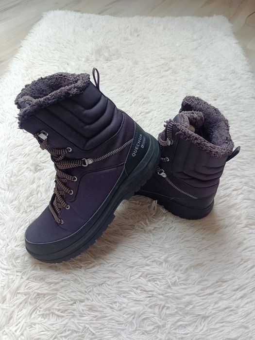 Buty trekkingowe zimowe ocieplane męskie Quechua waterproof rozmiar 43