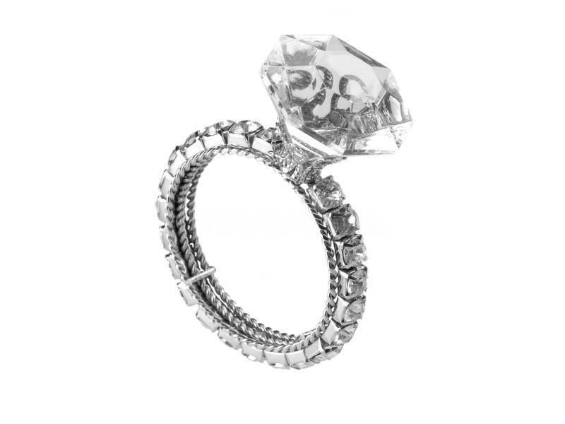 Serwetnik obrączka diamenty z akrylu