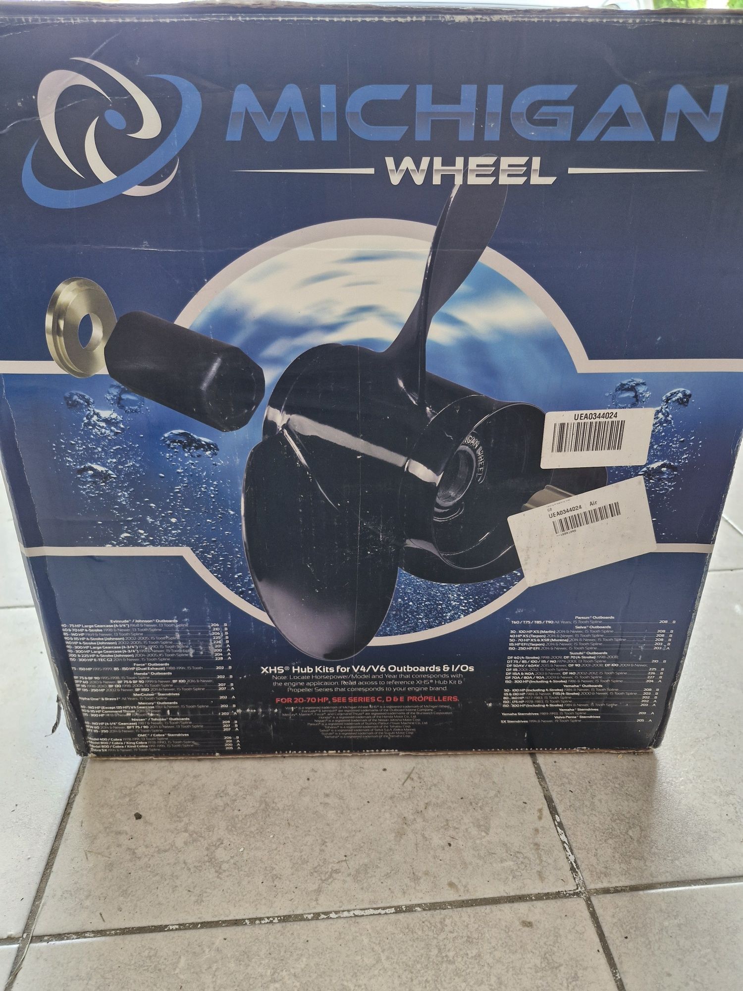 Винт гребной Michigan Vortex 14 1/4×21 RH 3BLD