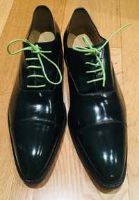 Sapatos Oxford verde escuro novos tamanho 44