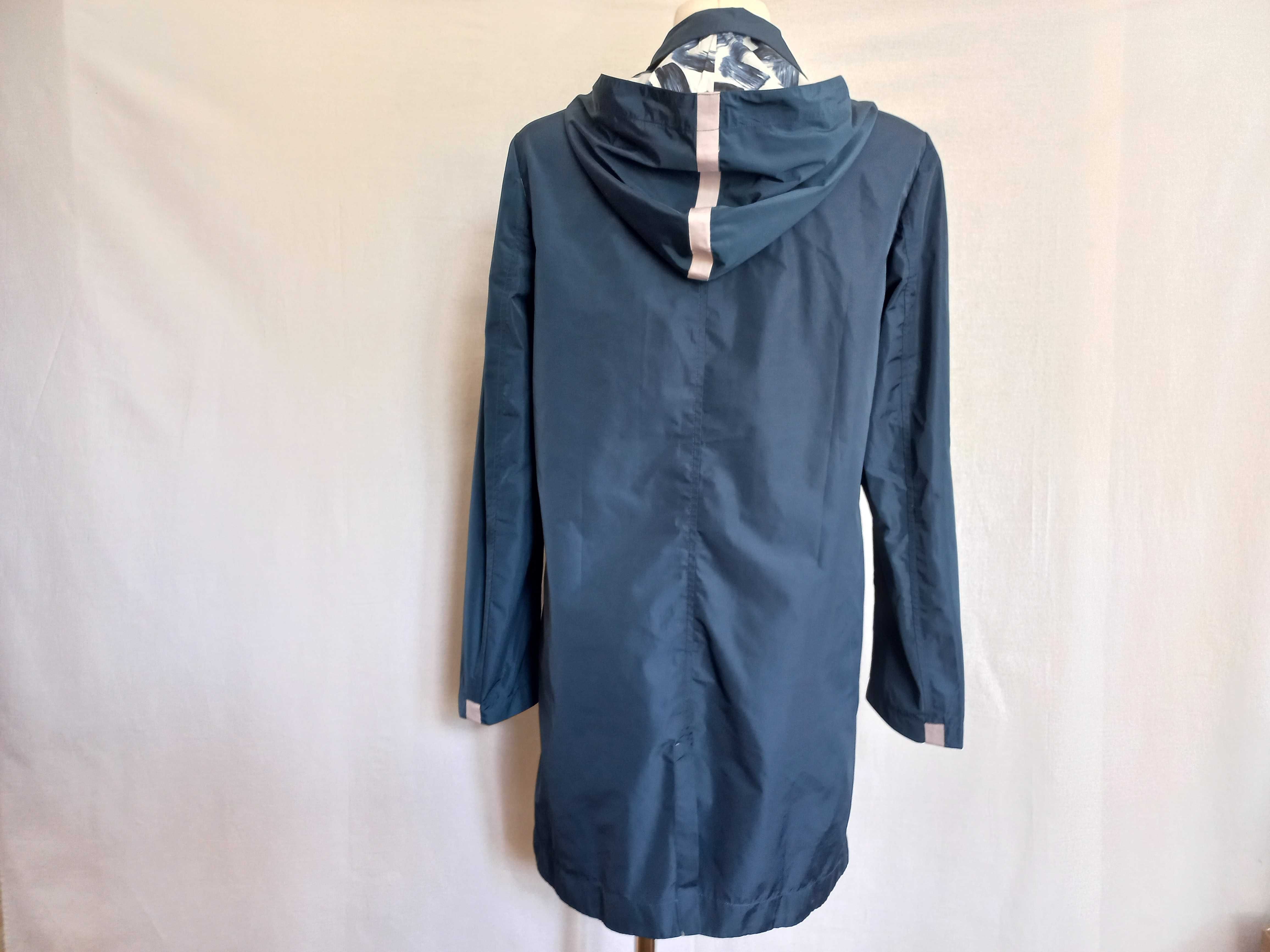 KURTKA niebieska PARKA damska r. M/L Ecoalf markowa stan bdb