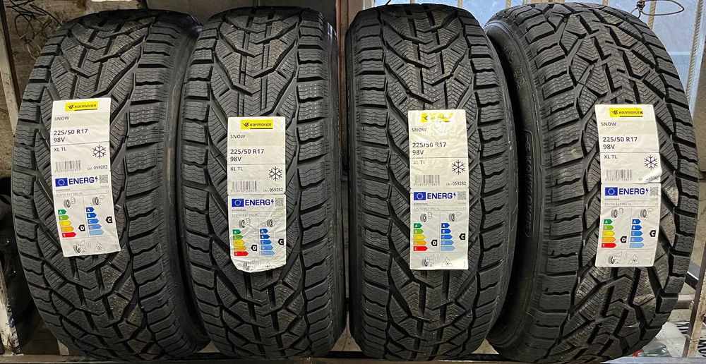 225/50R17 Kormoran Snow cztery nowe opony zimowe 2025r