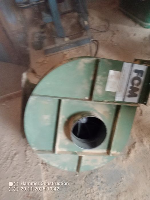 Odciag trocin fcm włoski 4 kw wentylator dmuchawa