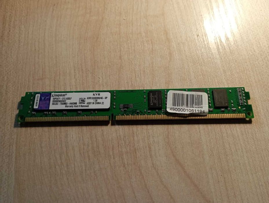 пам'ять для ПК, частота 1333MHz, CL9, 1.5В