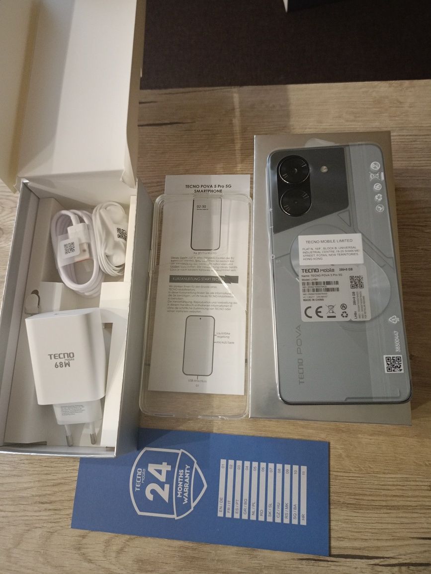 Продаю новий,ігровий смартфон Tecno Pova5 Pro 5G