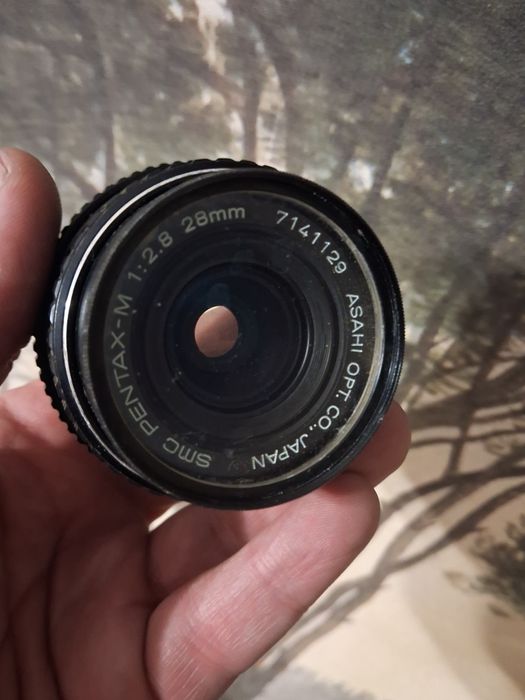 Обьектив Pentax-M 28mm f/2.8.