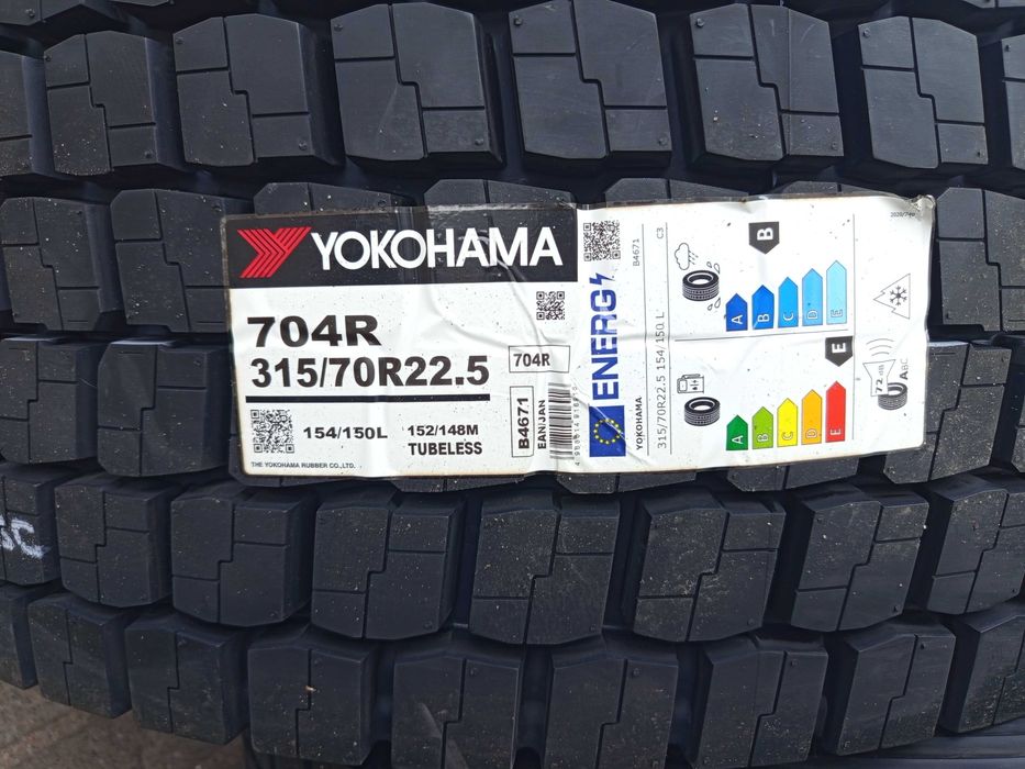 315/70R22,5 yokohama 704 napędowe