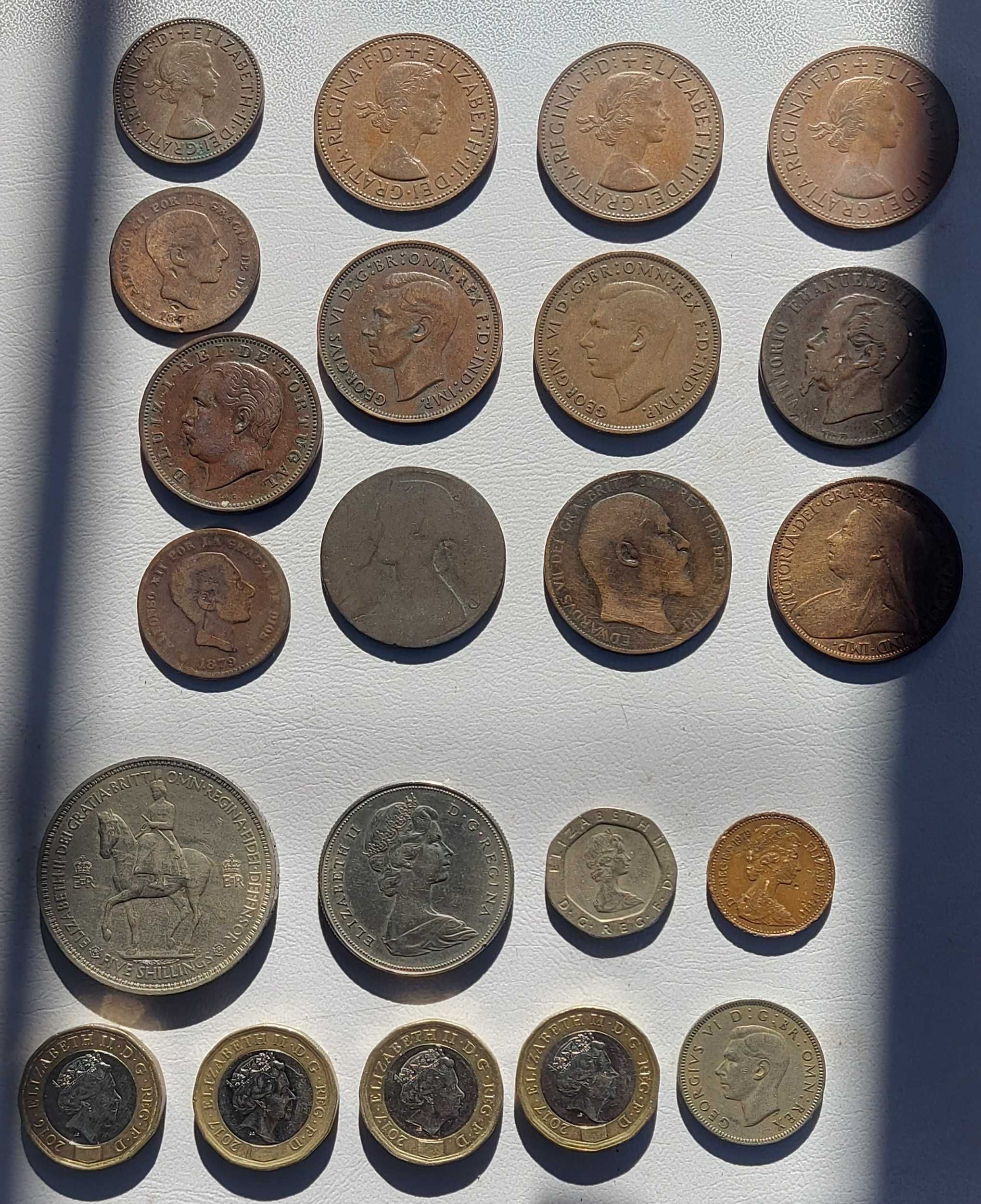 Moedas varios países