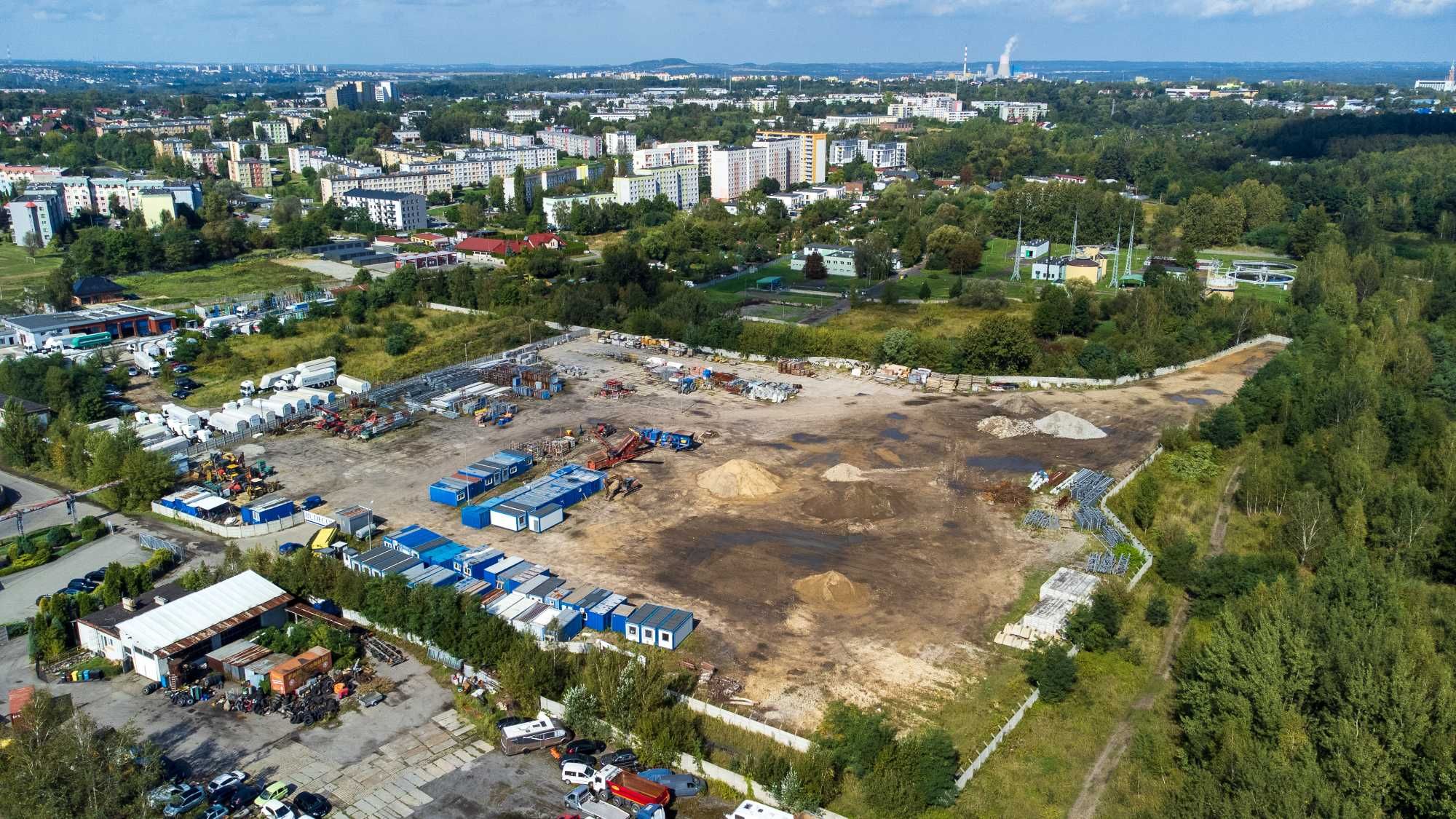 Wynajmę plac pod parking/ halę/ magazyn/ usługi/ produkcję -Sosnowiec