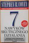 "7 nawyków skutecznego działania" Covey Stephen R.