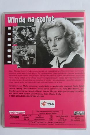 Windą na szafot - film DVD