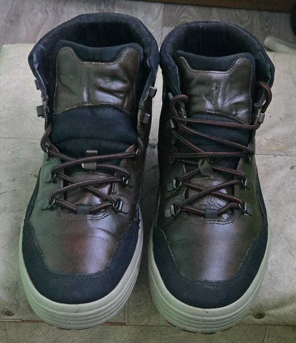 " Ессо Як" кожаные ботинки