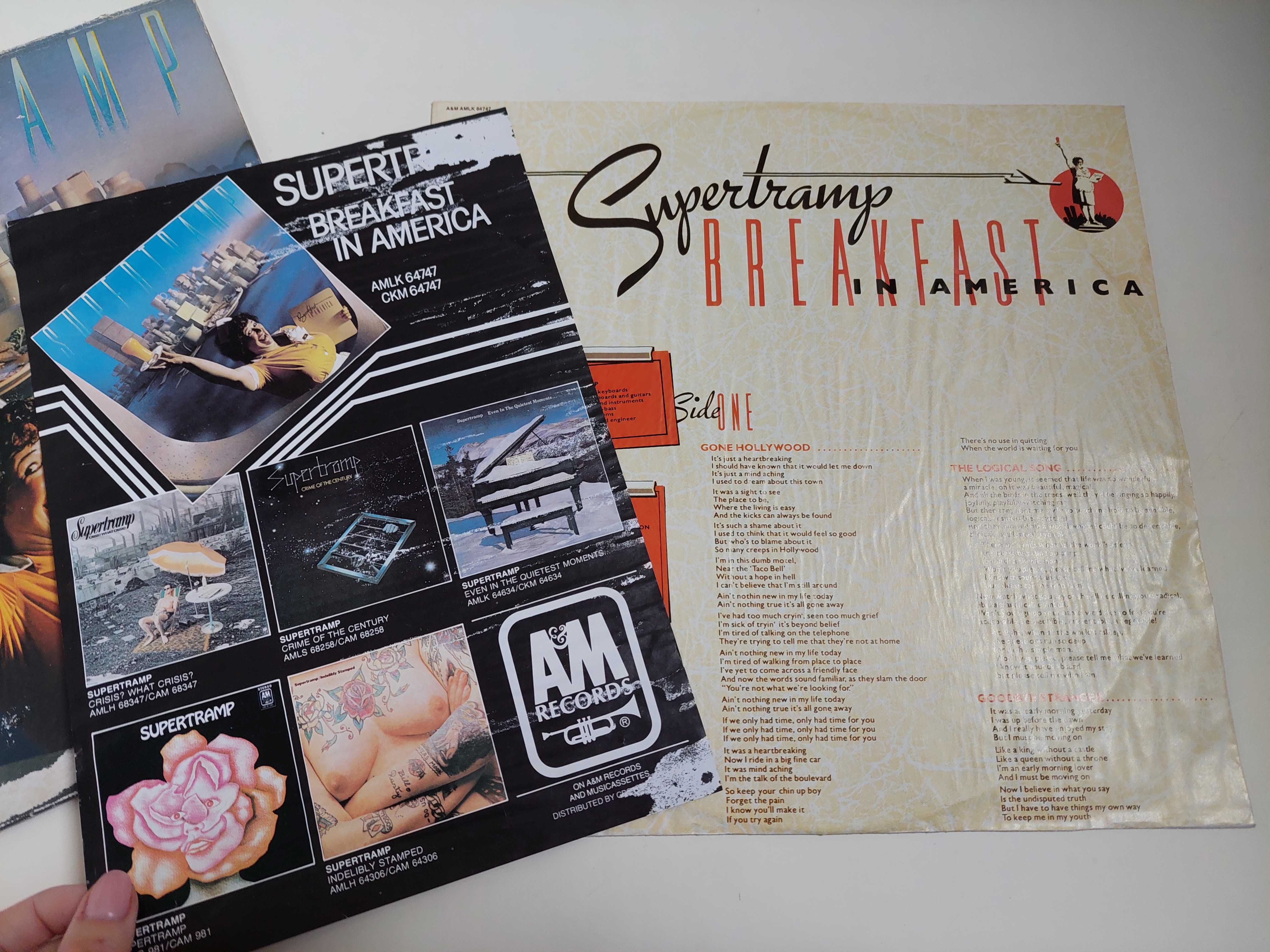 Supertramp – Breakfast In America LP winyl