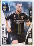 Topps Match Attax – Orkun Kökçü – SL Benfica – karta bazowa nr 93
