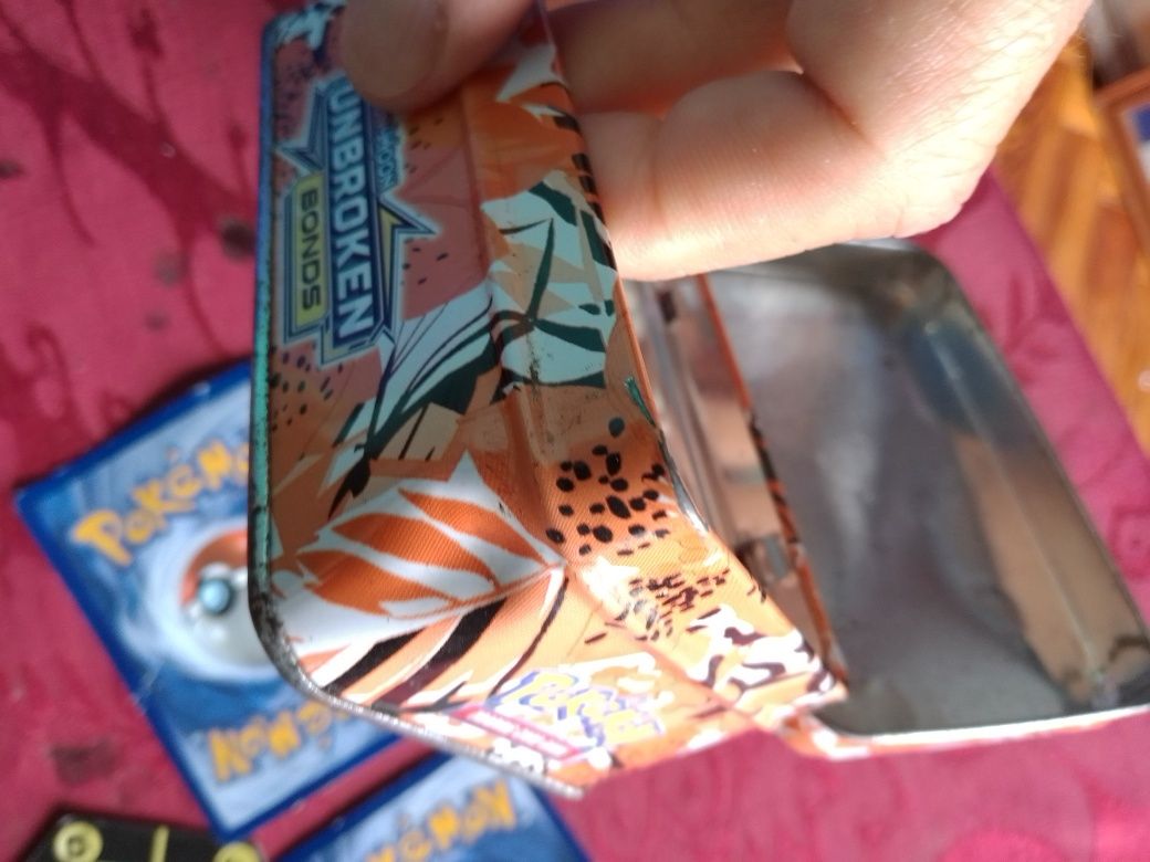 Lata mistério Pokémon C/43cartas15E-CDRom Strauss Interactivo5EDesde3E