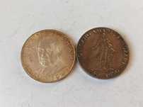 monety Austria 2 szt Srebro 800