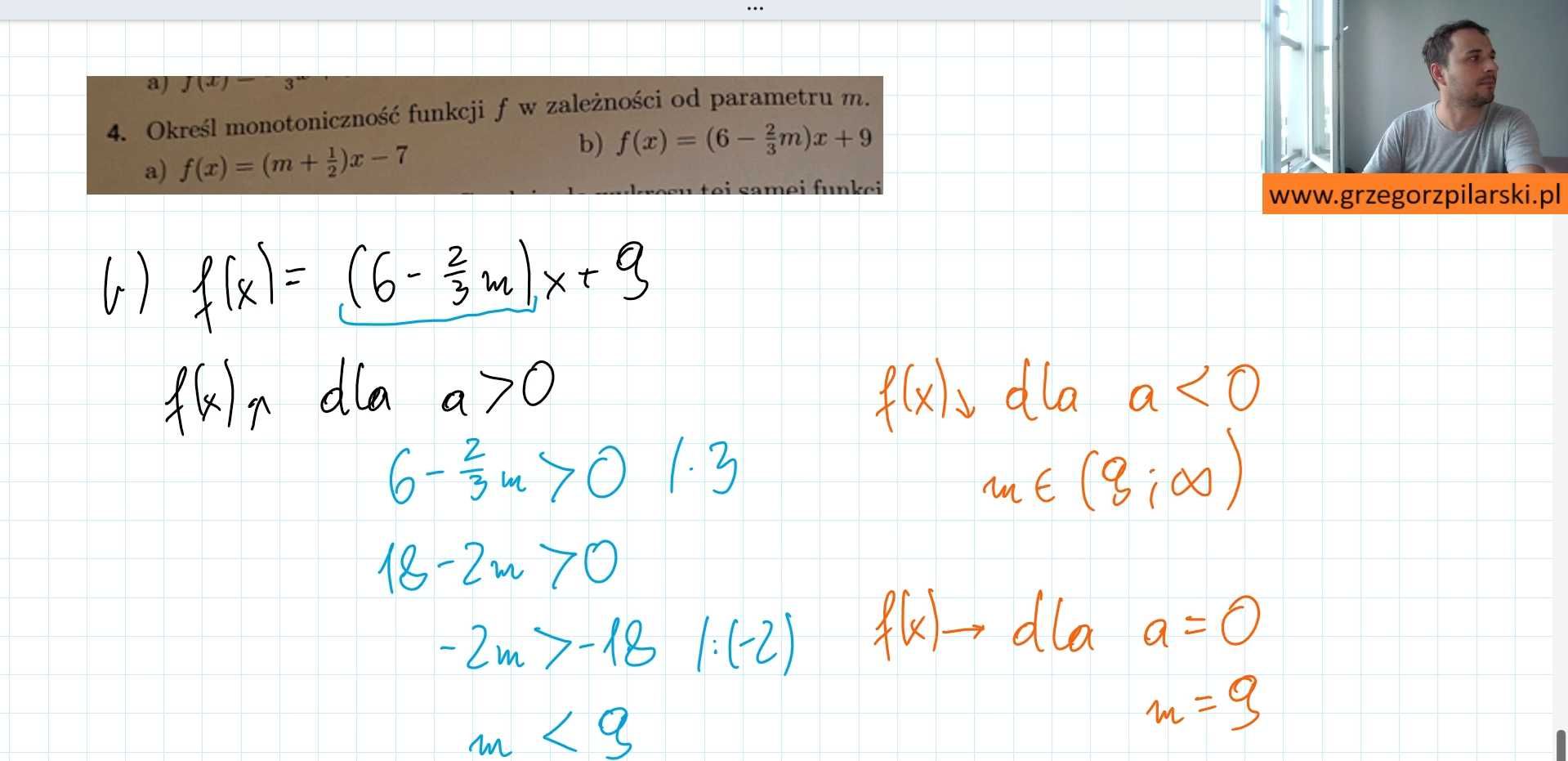Korepetycje matematyka – egzamin 8-klasisty, nagranie każdej lekcji