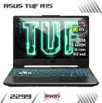 LAPTOP GAMINGOWY Asus TUF A15 RTX 3050 Ryzen 5 4600H 144 hz