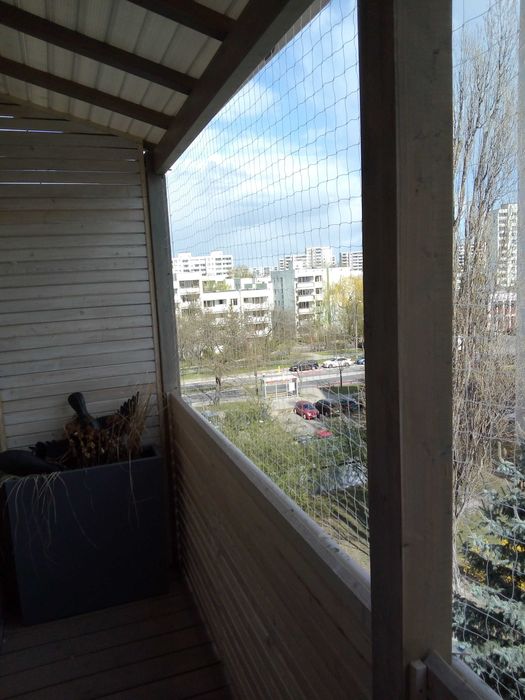 Siatka dla kota, przeciw gołębiom,montaz hale,wiaty ,balkony,tarasy .