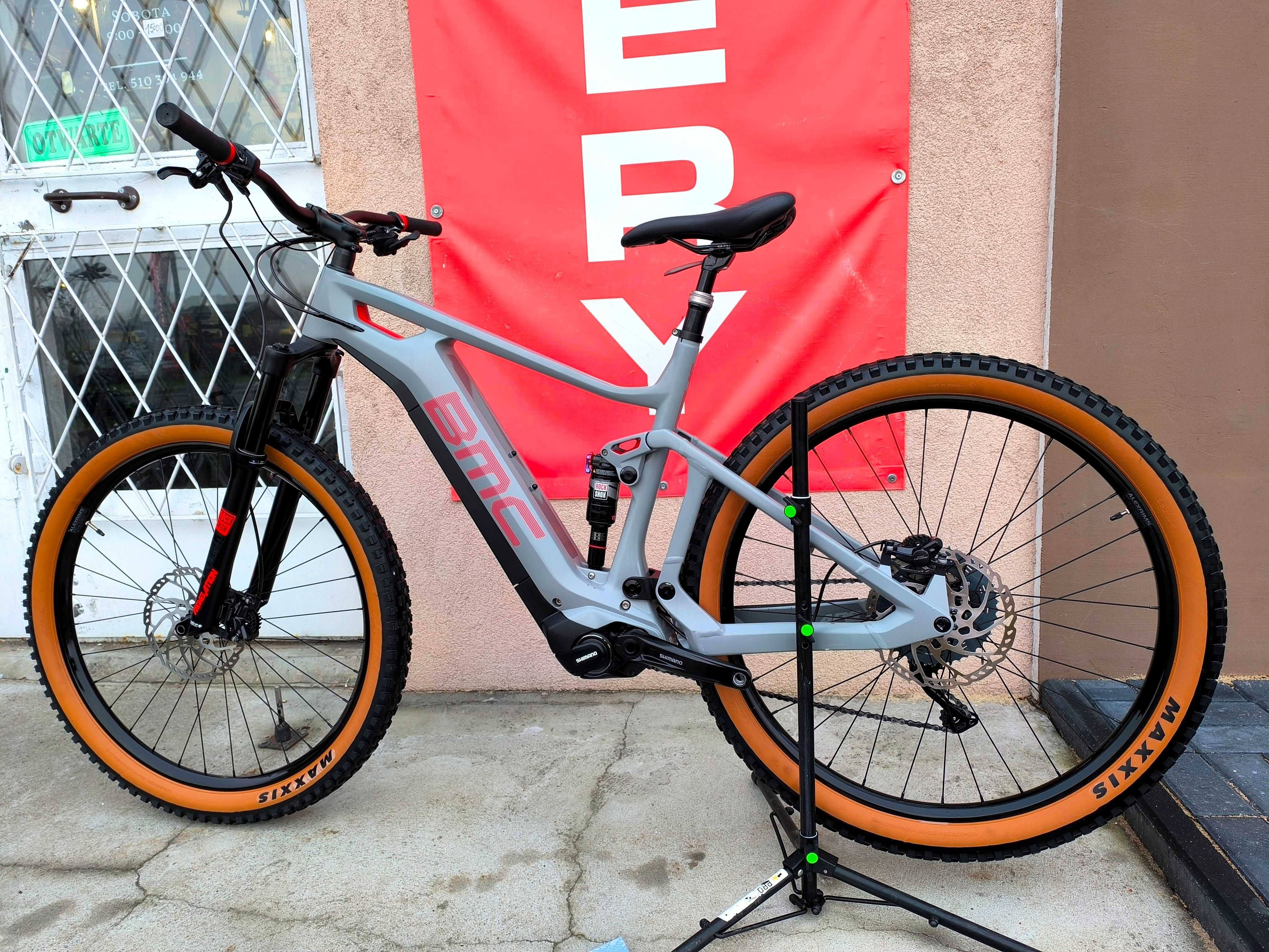 PERFEKCYJNY BMC Speedfox AMP CARBON Rock Shox, Shimano E8000 *Koła 29*