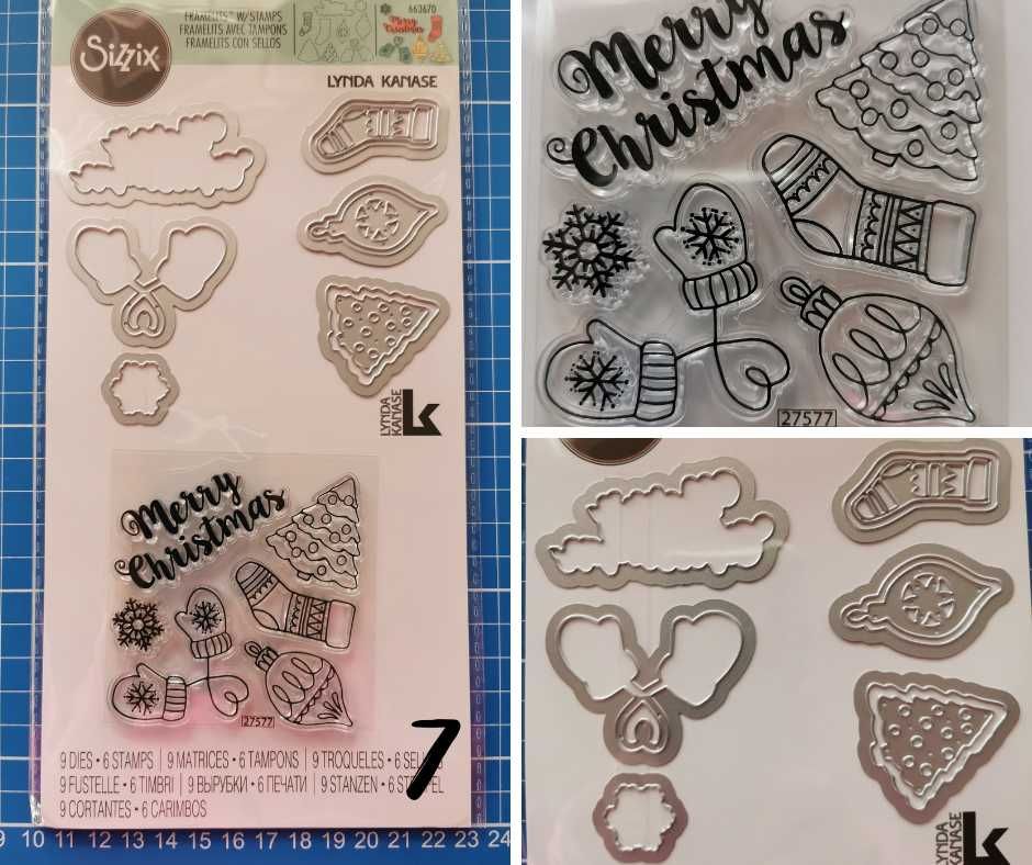 Cortantes Sizzix novos - Natal e Inverno - Entrega imediata