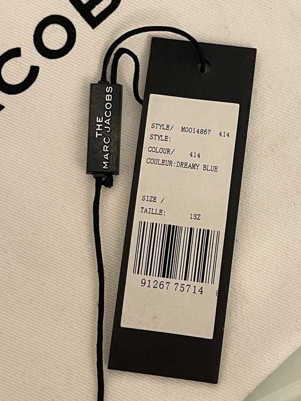 Marc Jacobs Snapshot oryginalna  torebka baby blue