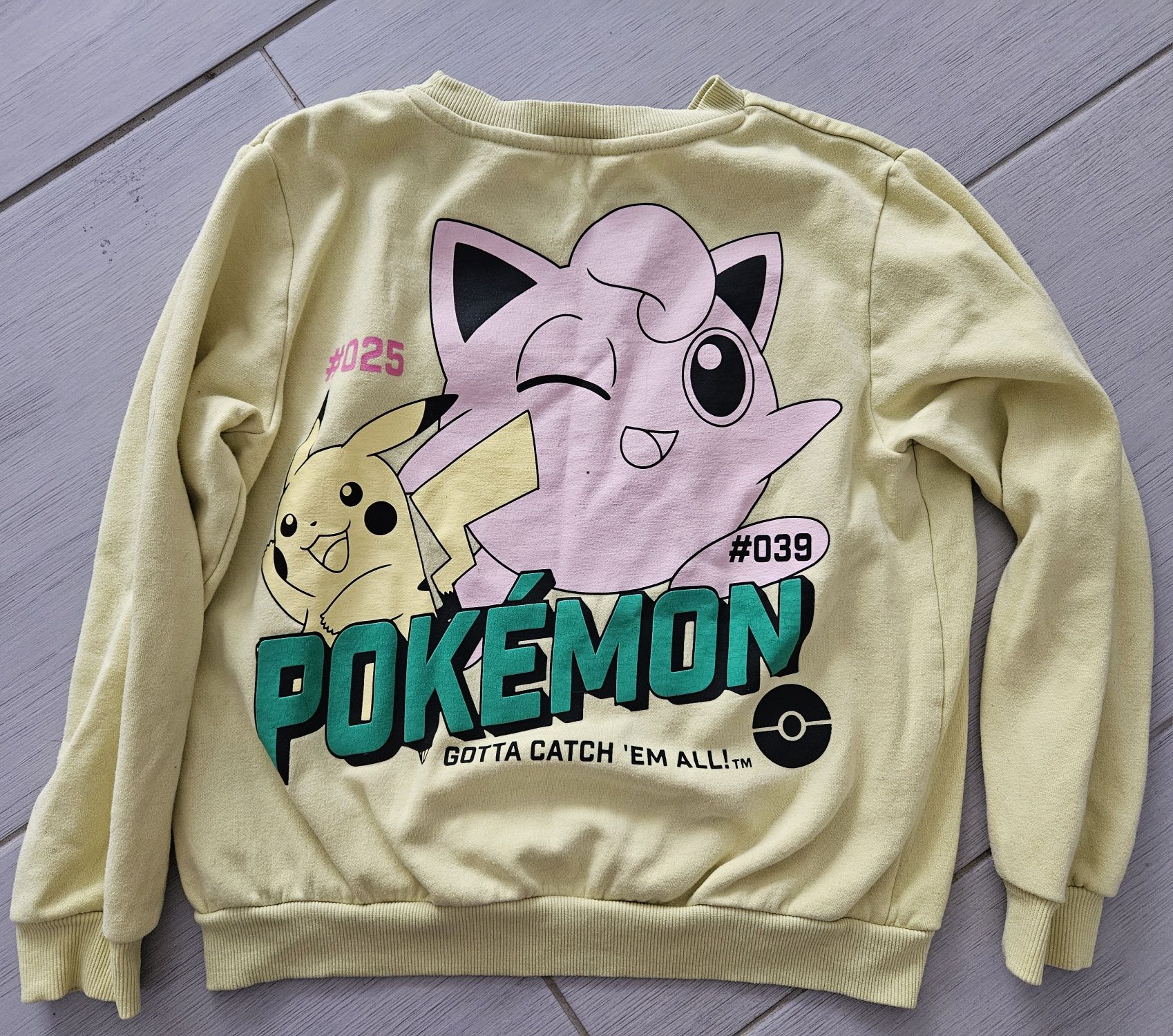 Bluza pokemon pikachu h&m 134-140