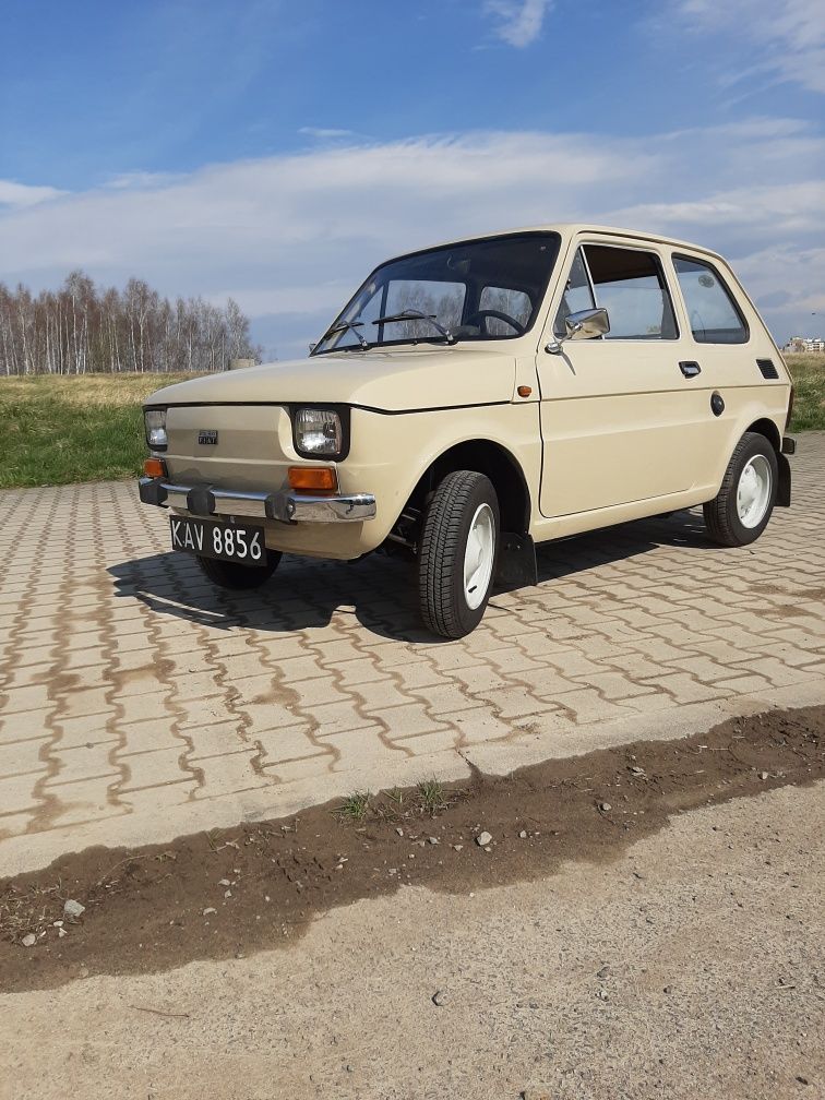 Fiat 126p...st 78r 28tys km czarne blachy