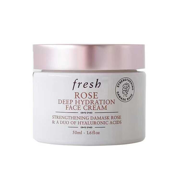 Różany krem nawilżający do twarzy Fresh Rose Face Cream na dzień 50 ml
