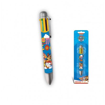 Długopis 6 Kolorów Paw Patrol Pw19818 Kids Euroswan