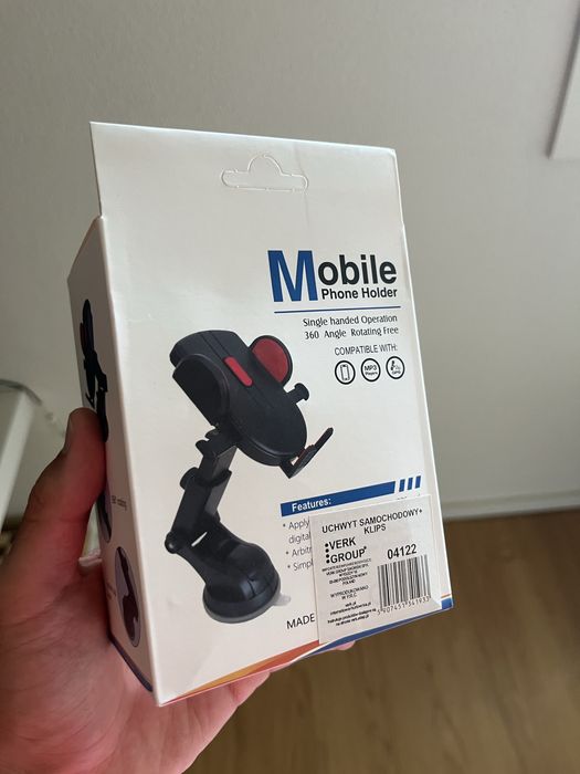 Porta telemovel para carro para ventilação e superficies com ventosa