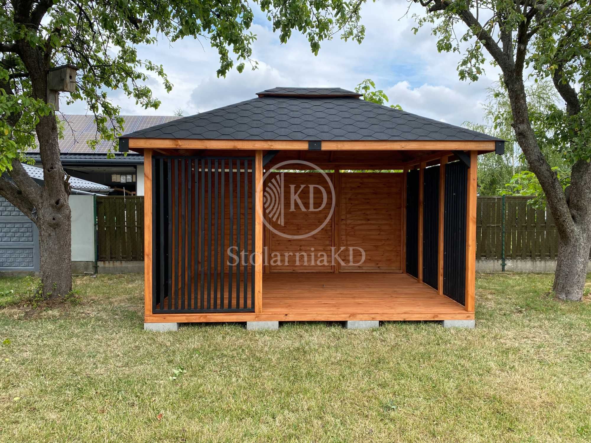 Altana altanka ogrodowa drewniana 3x3 3x4 producent