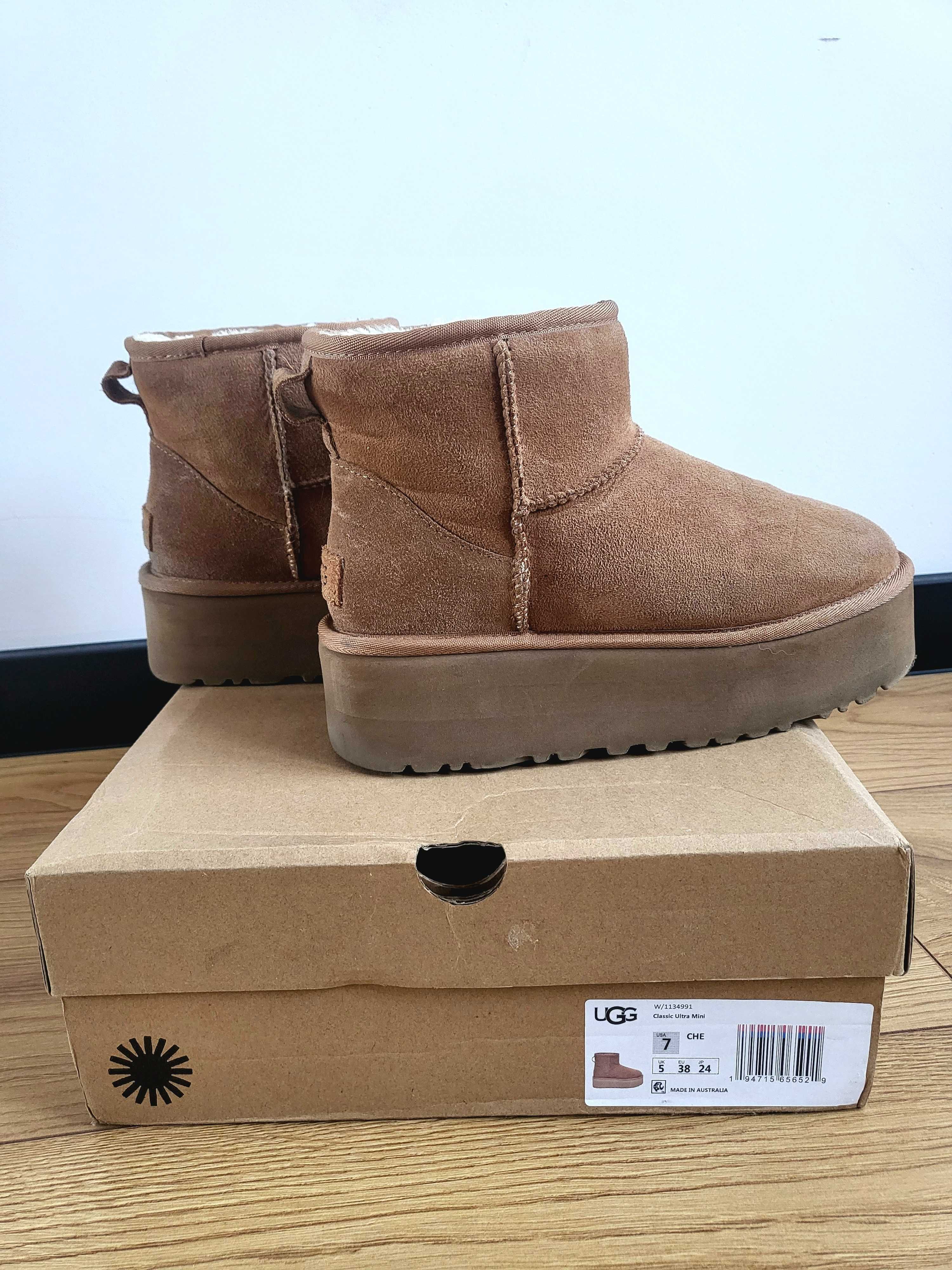 Ugg classic ultra mini platform