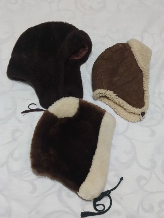 Детские шапки ушанки времён СССР