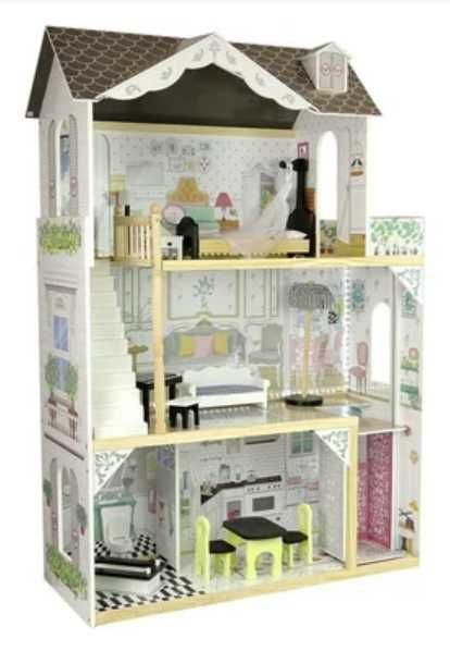 Domek dla lalek drewniana Willa Wioletta -Nowy